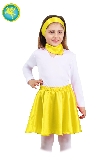 SET ANNI 50 GIALLO BAMBINA di RASO